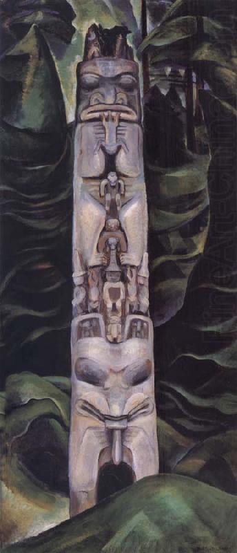 Totem and Forest, Emily Carr